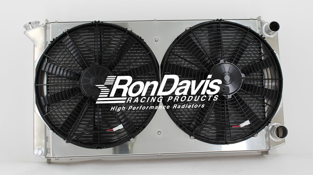 Chevelle 1968-77 Type Radiator 3-1/2" Header Double Pass M/T p/n 11-16CL7073D