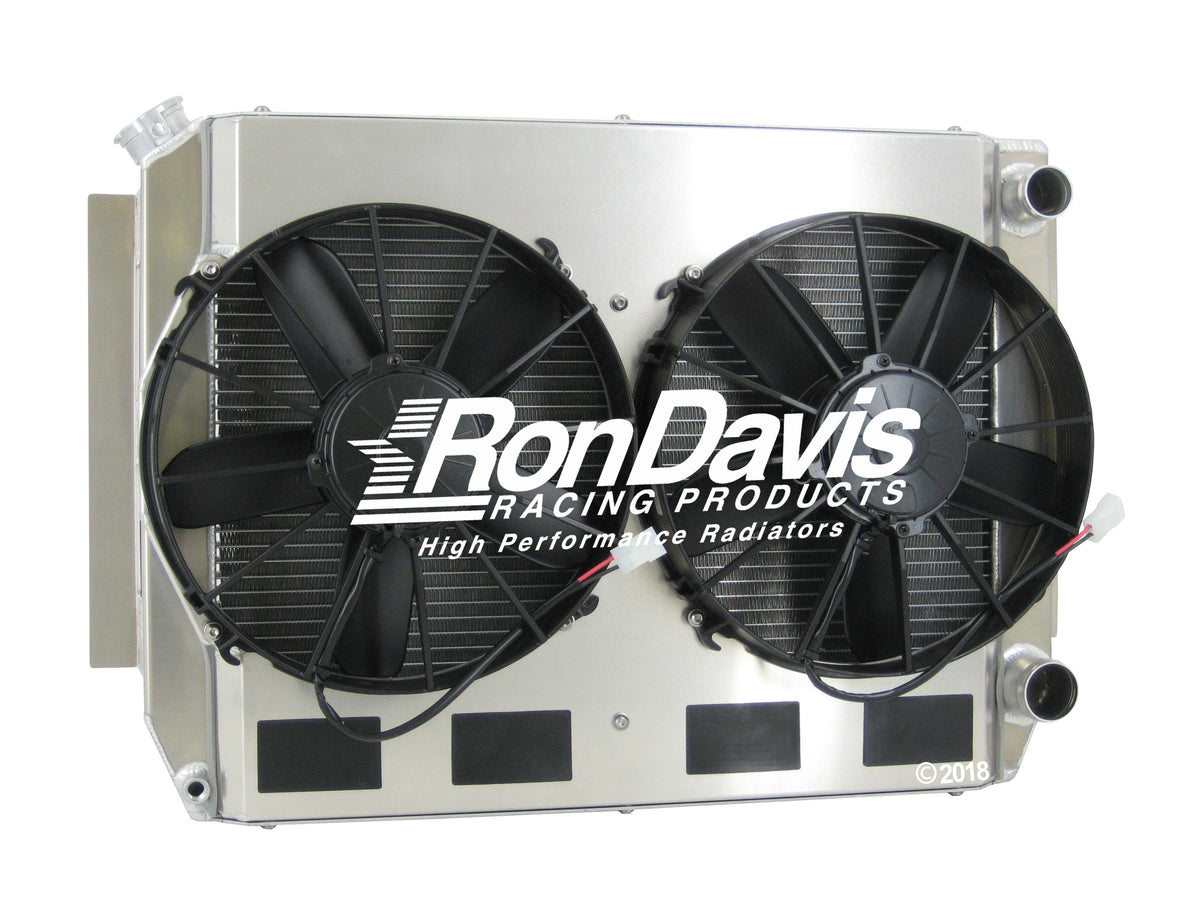 11-50MU66--- 1965-1966 Mustang Type High Performance Radiator Small Block Cross Flow