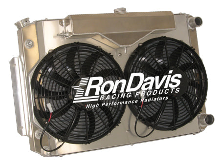 1967-1969 Camaro Type High Performance Radiator - Recovery Tank  -Double Pass - Auto Trans p/n 11-16CA67DT