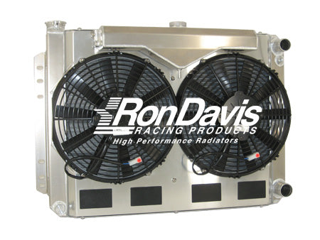 Chevelle 1964-67 Type Radiator Crossflow Double Pass Recovery Tank A/T p/n 11-16CL065