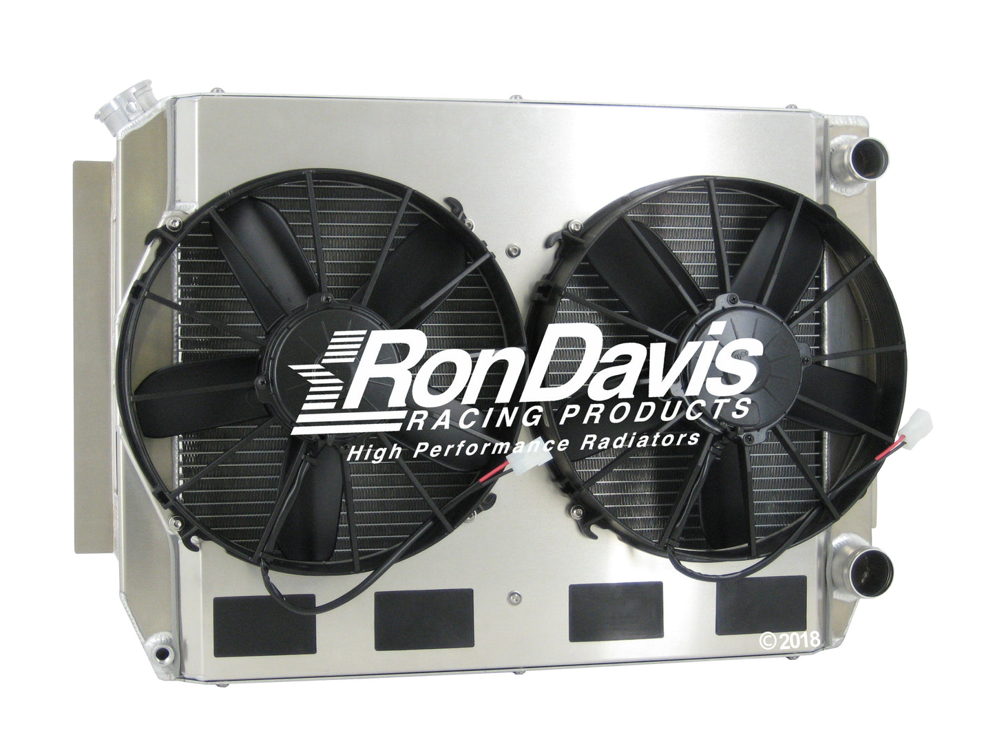 11-50MU66--- 1965-1966 Mustang Type High Performance Radiator Small Block Cross Flow