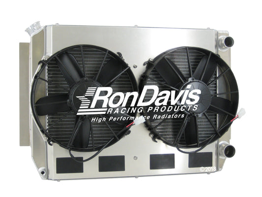 11-50MU66--- 1965-1966 Mustang Type High Performance Radiator Small Block Cross Flow