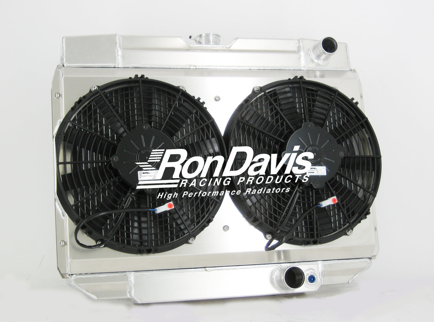 11-50MU6870-- 1968-1970 Mustang Type High Performance Radiator Big Block - Outlets Passenger Side