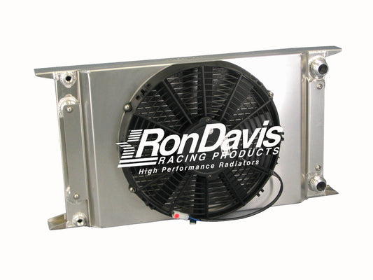 1A-1120-1 ----22" Wide X 13" Tall X 2" Thick Drag Racing Radiator With 1 1/4" Hose Connections (Copy)