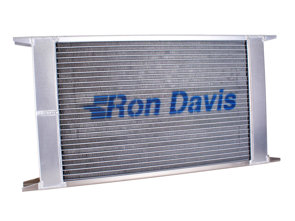 1A-1120P-1 --- 22" Wide X 13" Tall X 2" Thick Drag Racing Radiator With 3/4" NPT  Threaded Connections
