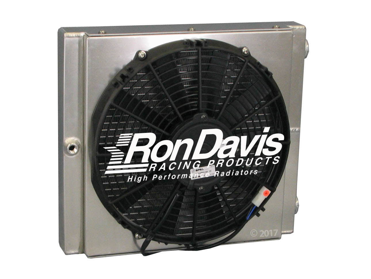 1A-1150-1 ....... 16" Tall X 14" Wide X 2" Thick Drag Racing Radiator With 3/4" NPT Threaded Outlets And