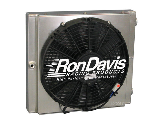 1A-1150-1 ....... 16" Tall X 14" Wide X 2" Thick Drag Racing Radiator With 3/4" NPT Threaded Outlets And