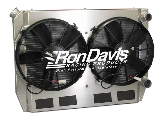 1A-26193D-2      26" x 19" x 3" Off Road Racing Radiator Right Side Double Pass